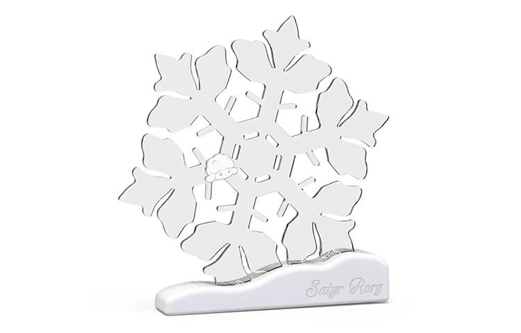 POP MART POP MART Snowflake Storage Rack, Not Included, 13.7cm Refined Badges