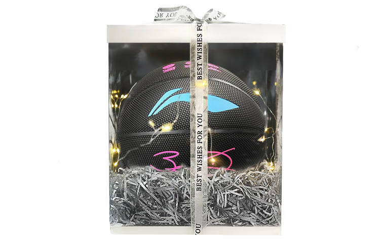 Li-Ning Li Ning Pu Basketball Signature Style, Black Size 7 Training China Mainland Version