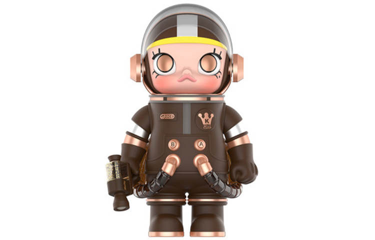 POP MART POP MART Space Molly Mega Collection 400% Toffee
