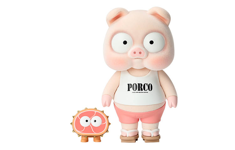 POP MART POP MART Porco+Ham Baconic Trendy Figures