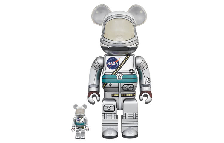 BE@RBRICK BE@RBRICK NASA Mercury Program Astronaut Trendy Figures