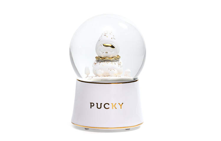 POP MART PUCKY, Sleep Elf, Music Crystal Ball Cute Trendy Figures 14.5cm