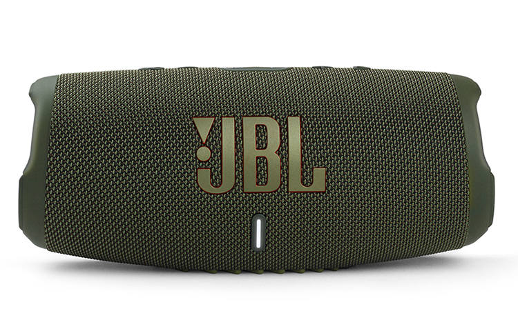 JBL JBL Speakers & Audio Systems CHARGE5 Music Impact Wave 5 Subwoofer, Bluetooth Speaker, Forest Green