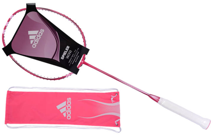 Adidas Adidas Full Carbon Badminton Rackets Control Type All around Defense Advanced Level Purple