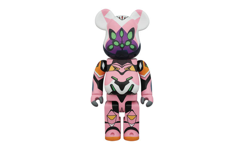 BE@RBRICK 400% Size 8 Machine Β Gross Edition Neon Genesis Evangelion Trendy Figures 28cm