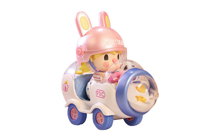 POP MART SWEET BEAN Little Sweet Bean, Baby Bottle Express Cute Trendy Figures 14.5cm