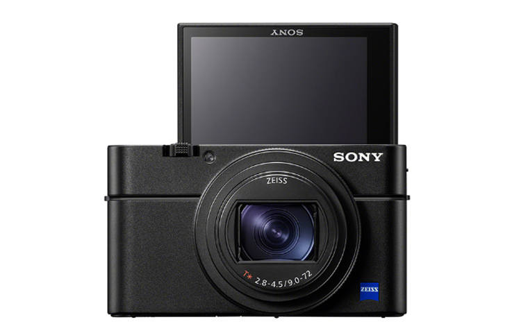 SONY DSC RX100M7 Digital Camera Black Card® 24 200mm Zeiss Lens, Real Time Eyes Focus 4K HDR Video Recording RX100 VII