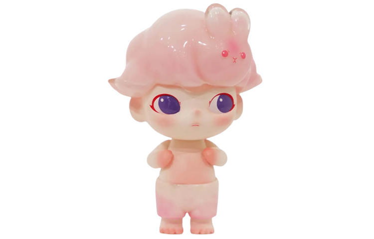 POP MART POP MART Dimoo Cherry Blossom Jelly Rabbit Cute Trendy Figures 12cm