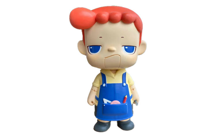 POP MART MIGO Mischievous Kid Collection, Woodworker Cute Trendy Figures
