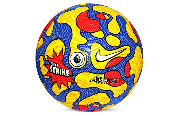 Nike Nike Size 5 Ball Soccer Ball Rubber Machine Stitched Soccer Ball Unisex Sports Yellow