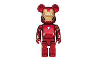 BE@RBRICK Bearbrick X Spider Man Happy Lottery 2021 Version Red