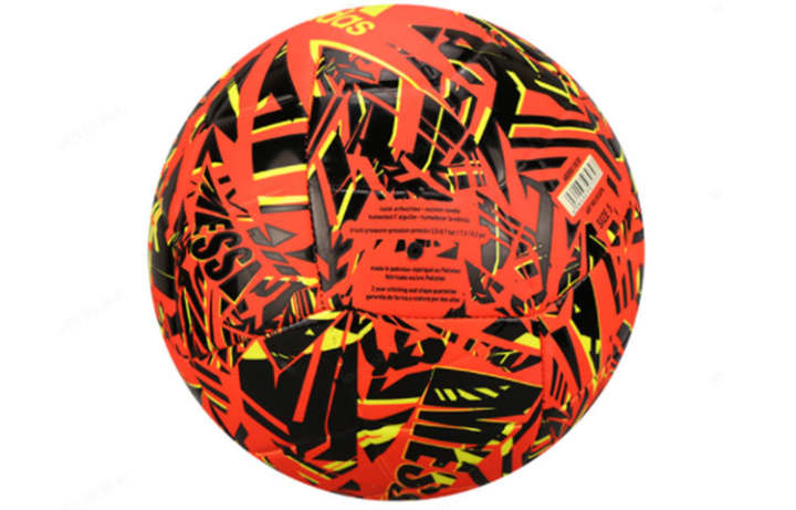 Adidas Adidas Size 5 Soccer Ball Rubber Machine Stitched Soccer Ball Unisex Orange