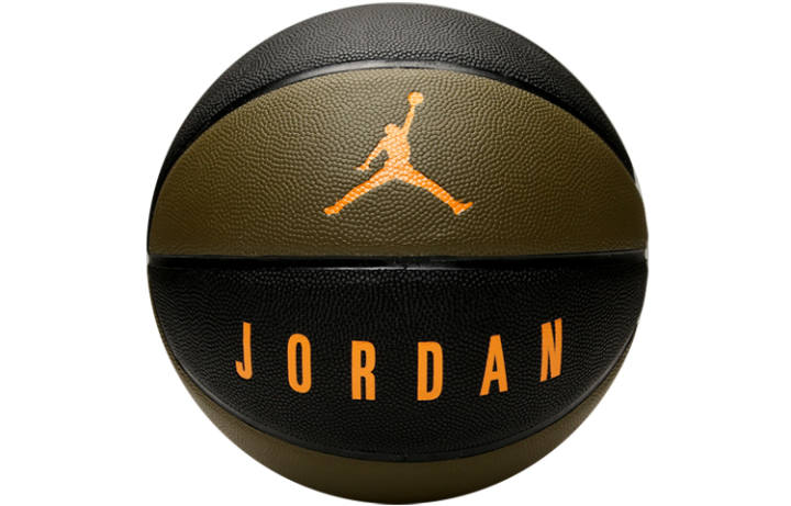Jordan Jordan Pu Basketball Black Green Size 7 Ball Training Competition