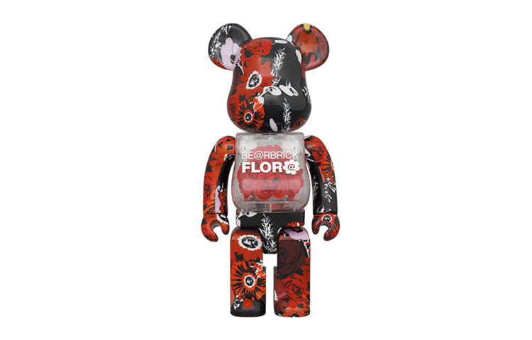 BE@RBRICK 400% BE RBRICK FLOR Preserved Flower Rose Trendy Figures 28cm