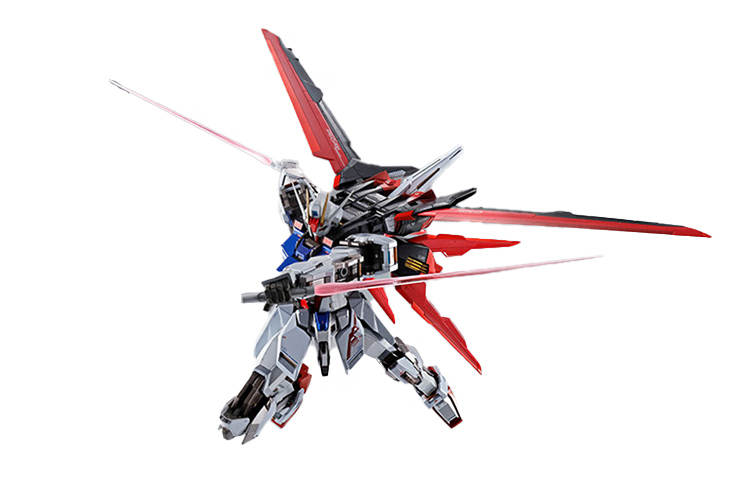 BANDAI Strike Gundam METAL BUILD MB Air Combat, Assault SEED Assembled Models