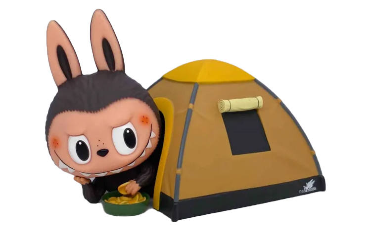POP MART POP MART LABUBU CAMPING STS Exhibition Edition Collection Trendy Figures