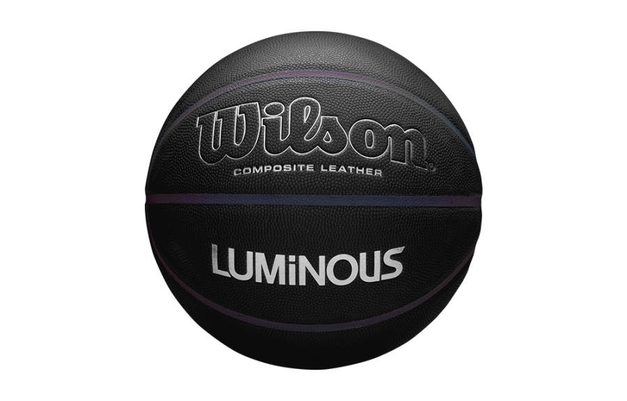 Wilson Pu Basketball Slip Resistant Abrasion Resistant Black Size 7 Training Unisex