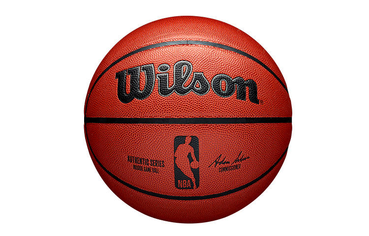 Wilson NBA Series Pu Basketball Brown Red Size 7 Ball Competition Unisex