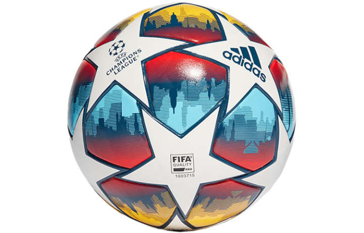 Adidas Adidas Size 45 Soccer Ball Pu Seamless Thermal bonding Unisex White/Yellow/Blue/Red
