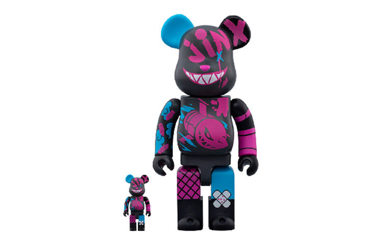 BE@RBRICK BE@RBRICK x LOL JINX Graffiti Trendy Figures