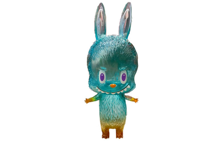 POP MART LABUBU Lake Green Transparent Fashion Trendy Figures 16cm