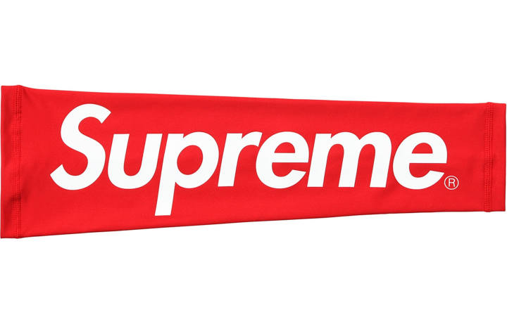 Supreme Supreme SS17Supreme FW17 Basketball Arm Guards Protective Red Polyester Unisex