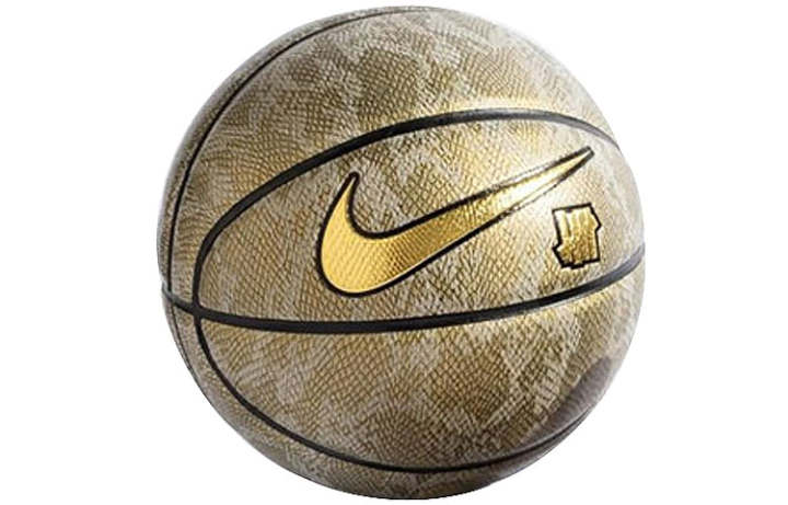 Nike Nike x UNDEFEATED Size 7 Ball Indoor, Outdoor, All Basketball Pu Gold