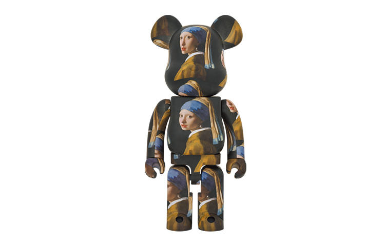BE@RBRICK Bearbrick Johannes Vermeer Girl With A Pearl Earring