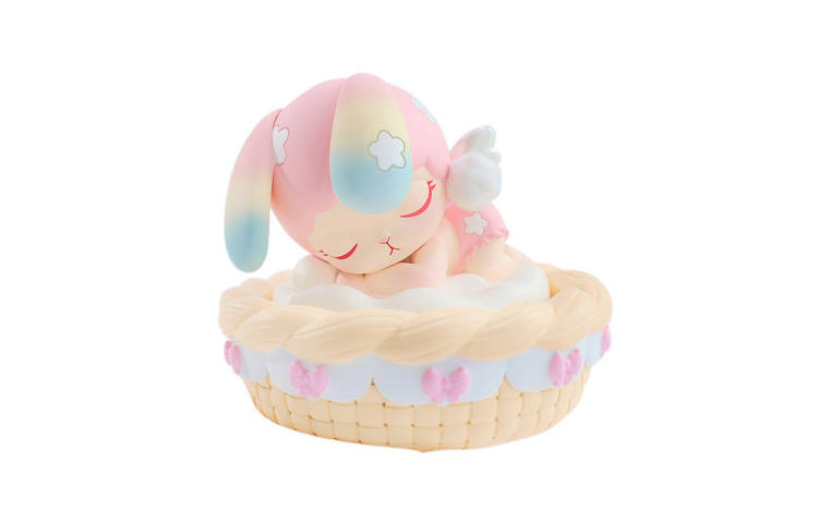 POP MART POP MART Bunny Sweet Dreams Music Box Cute Trendy Figures 13.2cm