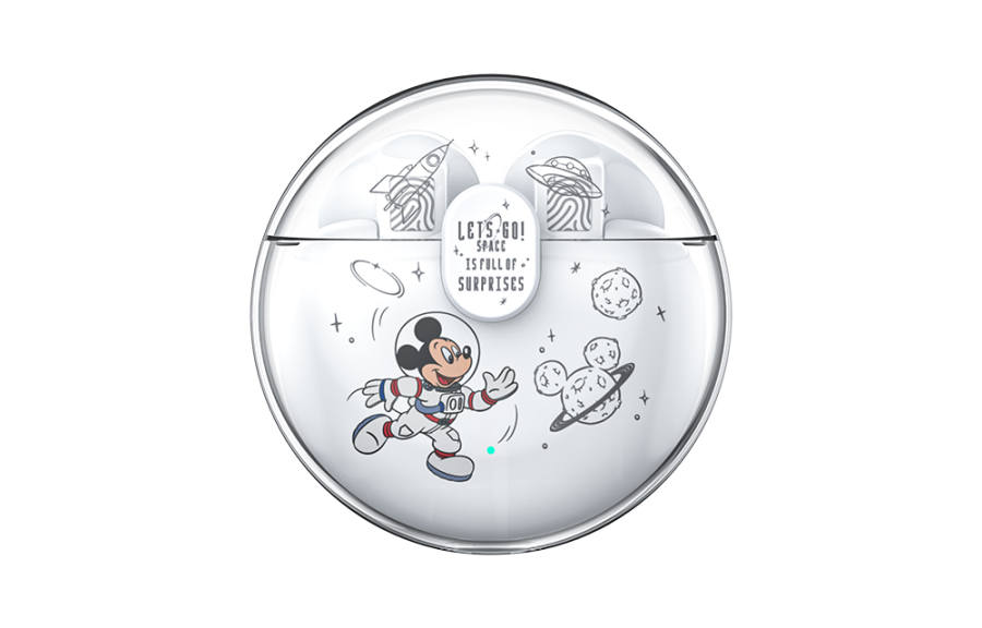 Disney Disney LY311 Low Latency Game Blue Earbuds, Half In Ear TWS Mini Cute, Unisex, Compatible With Apple And Android