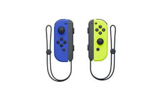 NINTENDO SWITCH Electric Glow Yellow Blue Gamepads Wireless Joy Con