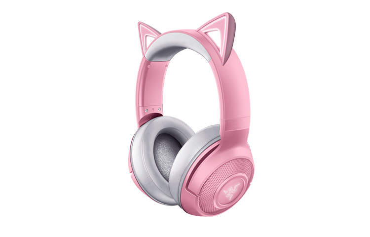 Razer North Sea Monster Cute Cat Edition BT Pink Quartz Wireless Bluetooth Esports Gaming Head mounted