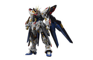 BANDAI Mobile Suit Gundam SEED Destiny MGEX Strike Freedom White Model Kits 18cm
