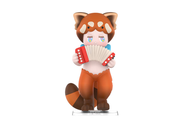 POP MART POP MART SATYR RORY Little Raccoon, Hanging Card Mystery Boxes 10cm