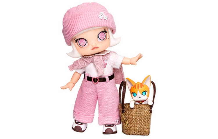 POP MART POP MART Molly Spring Cherry Blossom Cute Trendy Figures 13cm