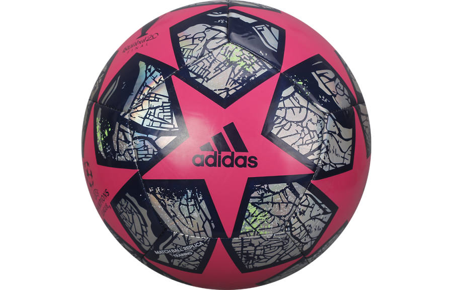 Adidas Adidas Size 5 Soccer Ball TPU Machine Stitched Soccer Ball Unisex Rose Red Black