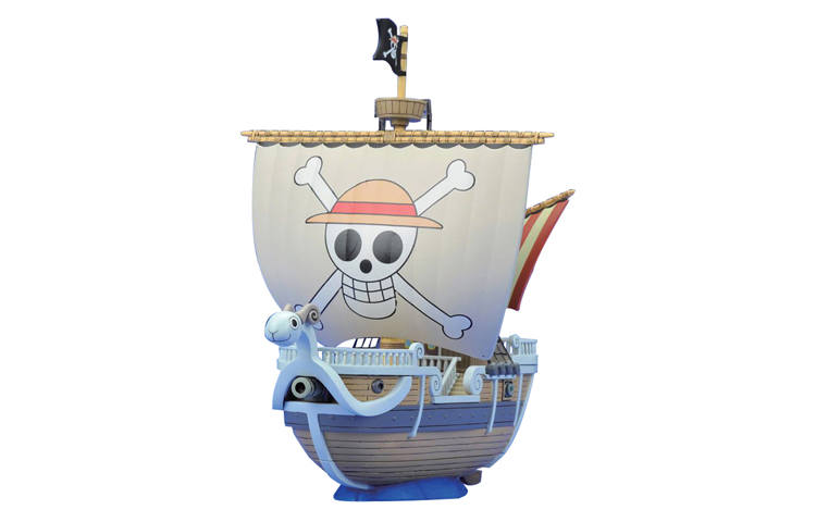 BANDAI Gold Going Merry One Piece Robot Mecha Transforming Collection