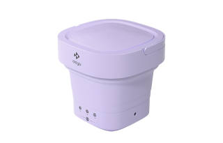 Moyu Foldable Mini Washing Machine 0.3kg Portable Underwear Washing Machine 80℃ Warm Water Laundry & Care Mini01 M