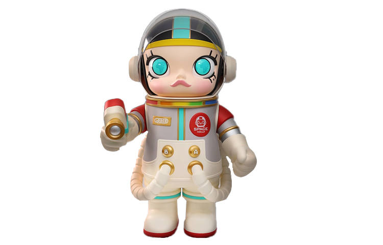POP MART 100% 400% 1000% Mega Molly Jasmine, Astronaut, Daughter Of Earth Cute Trendy Figures 70cm