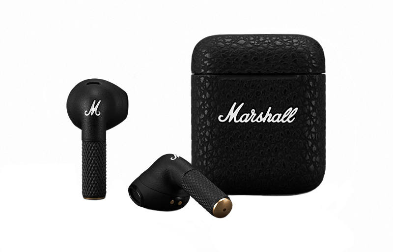 MARSHALL MARSHALL MINOR III Rock Vintage Leather Textured Slip Resistant Abrasion Resistant Half In ear Bluetooth Headset