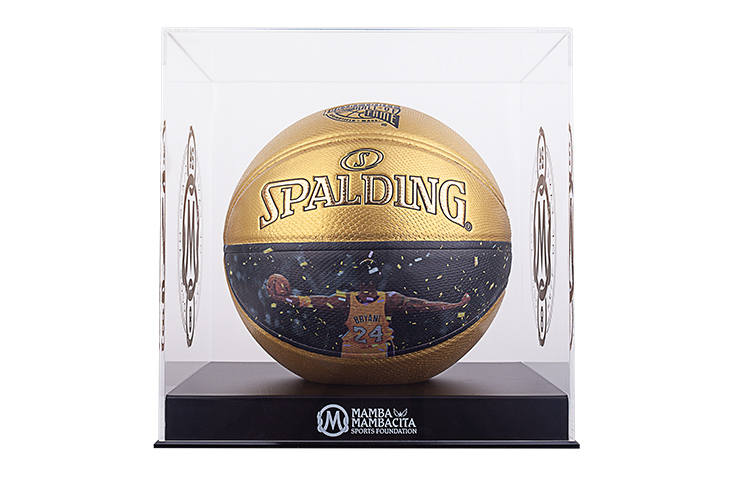 SPALDING SPALDING Pu Basketball Black Gold Size 7 Training Unisex