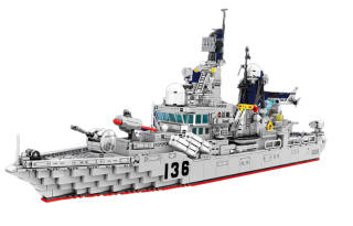SEMBO Army Series 956 Type Modern Class Destroyer Building Blocks 1716pcs 202060