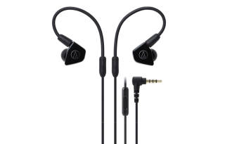 Audio Technica ATH LS50IS Double Motorized Loop With Line Control In ear Headphones