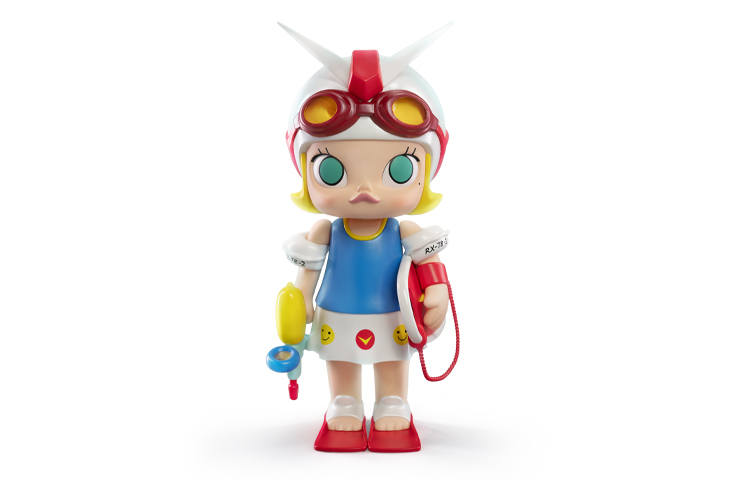 POP MART POP MART Molly Gundam Limited Trendy Figures 17.5cm
