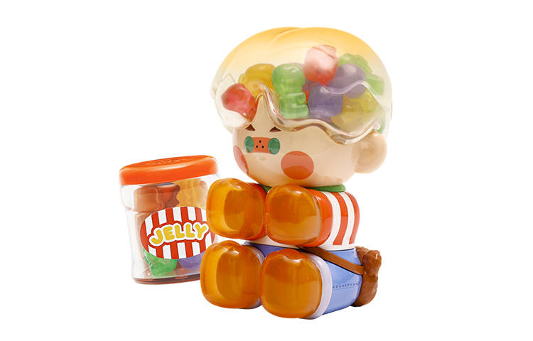 POP MART POP MART PINO JELLY Toothache Boy Exquisite Trendy Figures 11.5cm