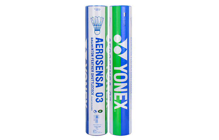 YONEX YONEX Aerosensa Collection AS 03 12 Pack Duck Feather Shuttlecocks