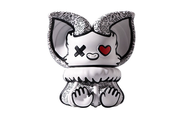 POP MART POP MART YOKI X KEITH HARING Desktop Doll, Large Cute Trendy Figures 12.5cm