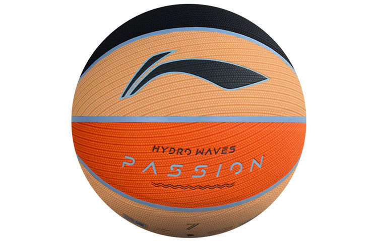 Li-Ning Li Ning Badfive Pu Basketball Black Orange Size 7 Ball Training Unisex