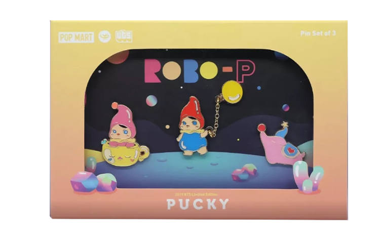 POP MART POP MART PUCKY BTS Badge Trend Based Products
