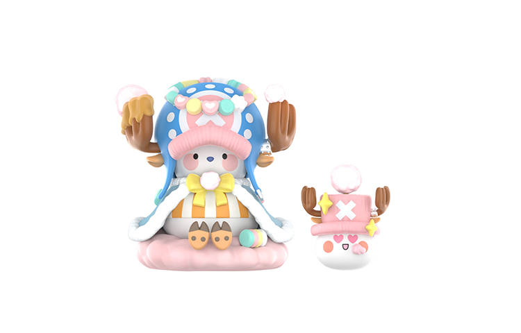 POP MART POP MART x ONE PIECE BOBO&COCO One Piece, Cotton World Cute Trendy Figures 7cm/12.5cm